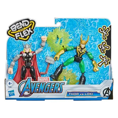 Hasbro avengers figurka bend and flex thor vs loki