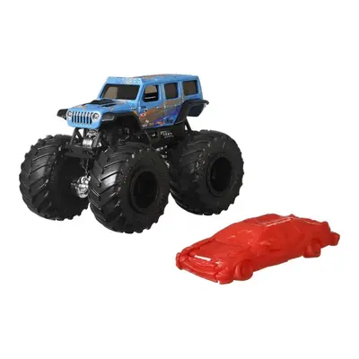 Hot wheels® monster trucks kaskadérské kousky jeep, mattel gwk01