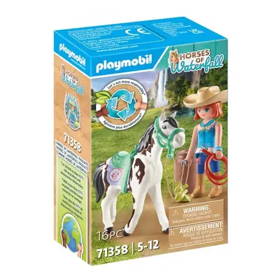 Playmobil 71358 ellie & sawdust s westernovým cvičením