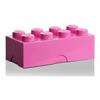 Lego® svačinový box růžový