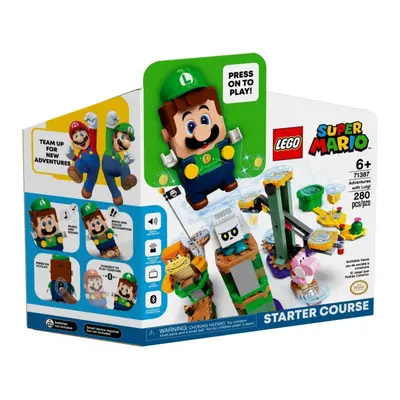 Lego® super mario™ 71387 dobrodružství s luigim – startovací set