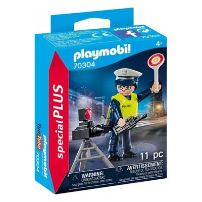 Playmobil 70304 policista s radarem