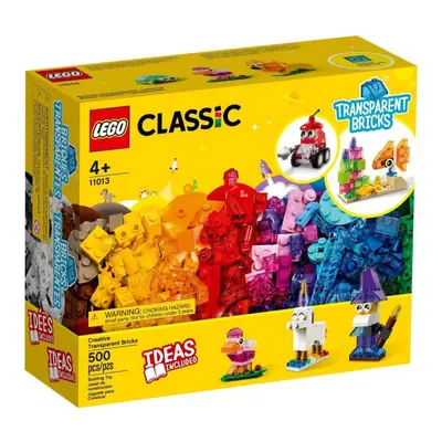 Lego® classic 11013 průhledné kreativní kostky