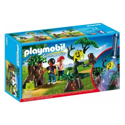 Playmobil 6891 noční stezka odvahy s uv světlem