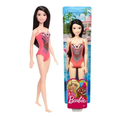 Barbie ve vzorovaných plavkách, mattel ghw38