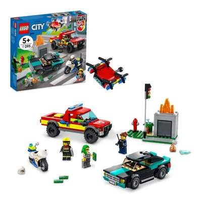 Lego® city 60319 hasiči a policejní honička