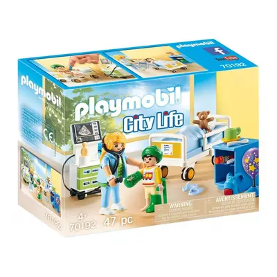 Playmobil 70192 dětský nemocniční pokoj