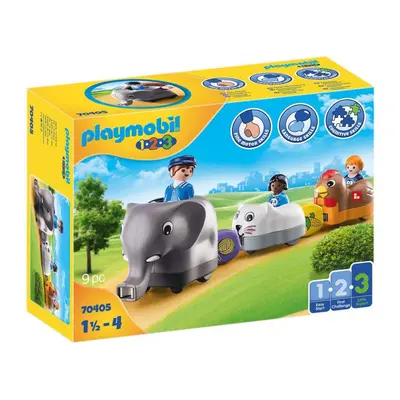 Playmobil 70405 můj tahací vláček se zvířátky (1.2.3)