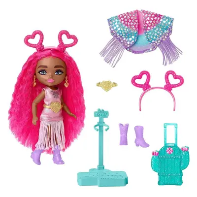 Mattel barbie® extra minis™ ve festivalovém oblečku, hpb19