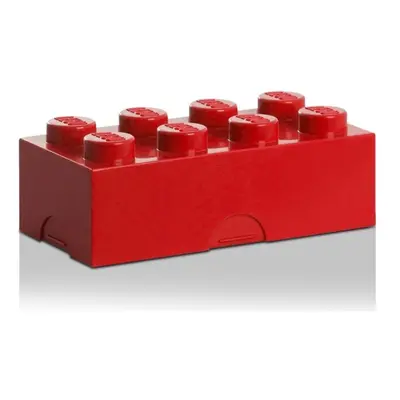 Lego® svačinový box červený