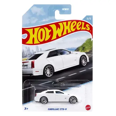 Hot wheels tématické auto luxusní sedan cadillac cts-v 5/5