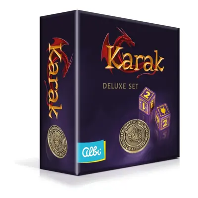 Albi karak: deluxe set kovová mince a kostky