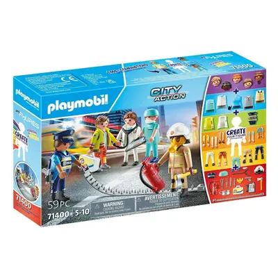 Playmobil 71400 my figures: záchranáři