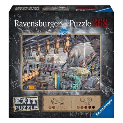 Ravensburger 16484 exit puzzle: v továrně na hračky 368 dílků