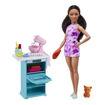 Mattel kulinářské dobrodružství s barbie a mazlíčkem, hcd44