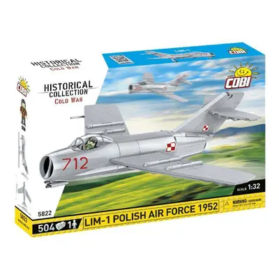 Cobi 5822 cold war polský stíhací letoun lim-1 (mig-15)