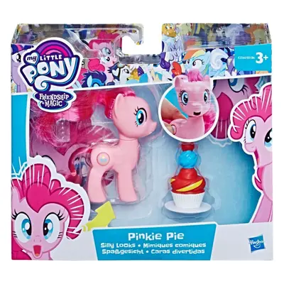 Mlp my little pony udivený pinkie pie s muffinem