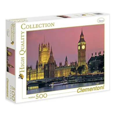 Clementoni 30378 puzzle večerní londýn 500 dílků