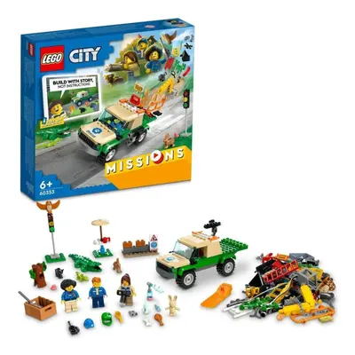 Lego® city 60353 záchranné mise v divočině