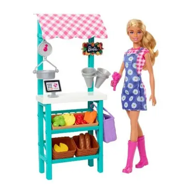 Mattel barbie® farmářský stánek s panenkou, hcn22