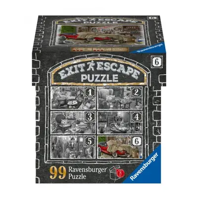 Ravensburger 16877 exit puzzle: garáž 99 dílků