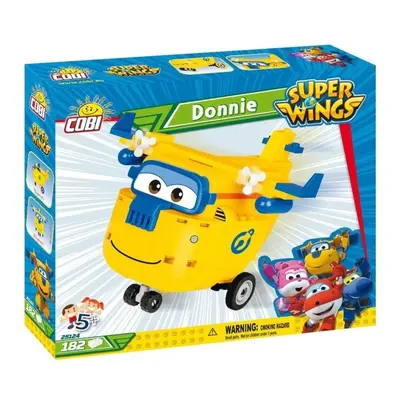 Cobi 25124 super wings opravář donnie žluté letadlo