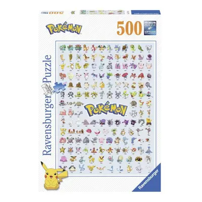 Ravensburger 14781 puzzle prvních 151 pokémonů 500 dílků