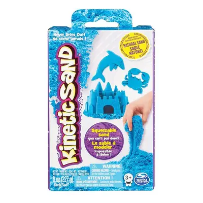 Kinetic sand kinetický písek neonově modrý 227g