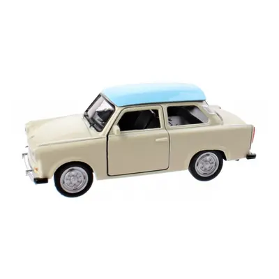 Kovový model 1:60 trabant béžový