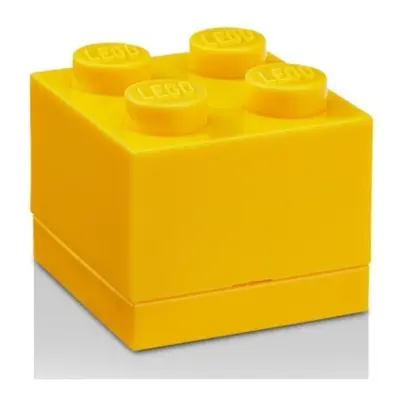 Lego® mini box 45x45x42 žlutý