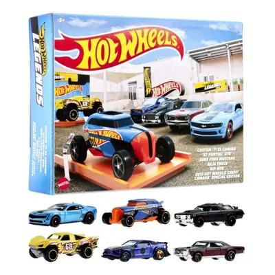 Hot wheels® legends tématický angličák kolekce 6ks