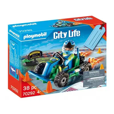 Playmobil 70292 závodník motokár