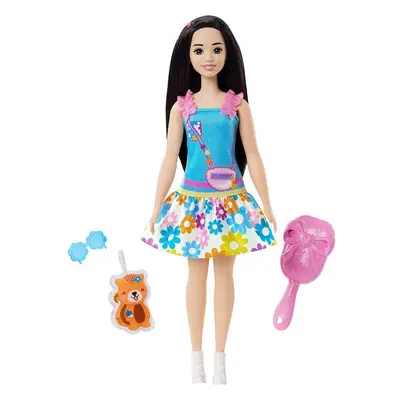 Mattel barbie® moje první barbie černovláska s liškou, hll22