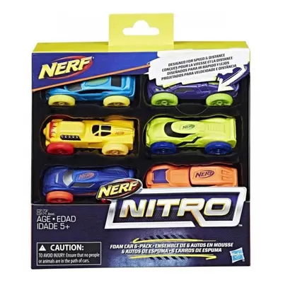 Nerf nitro náhradní vozidla 6 ks, hasbro c3173