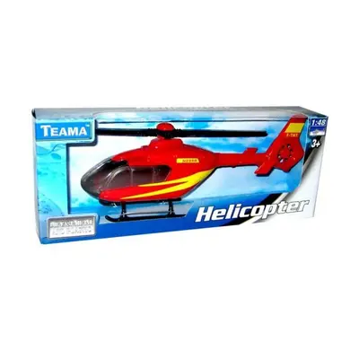 Helikoptéra 1:48 červená