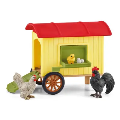 Schleich 42572 pojízdný kurník