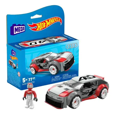 Hot wheels mega construx audi rs6 gto, mattel hkf94