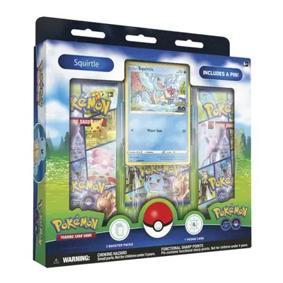 Pokémon tcg: pokémon go - pin box squirtle