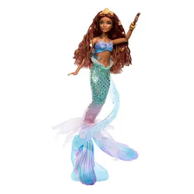 Mattel disney the little mermaid malá mořská víla deluxe, hnf42