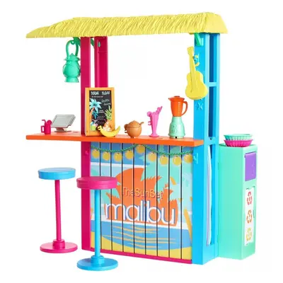 Barbie malibu 50. výročí love ocean plážový bar, mattel gyg23