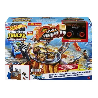 Hot wheels® monster trucks aréna: semifinále výzva k otáčení, mattel hnb93