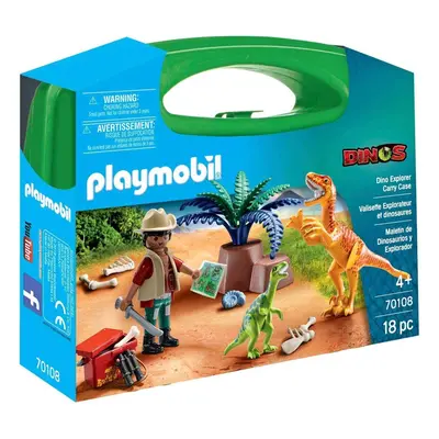 Playmobil 70108 přenosný box velký dinosauři