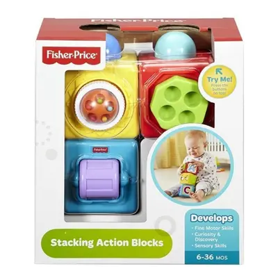 Fisher price akční kostky, mattel dhw15