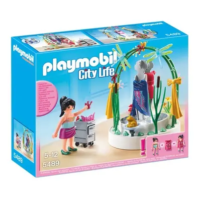 Playmobil 5489 city life dekorace výlohy (aranžérka)