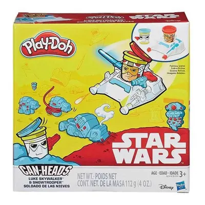 Play doh star wars dvojbalení kelímků luke skywalker a snowtrooper