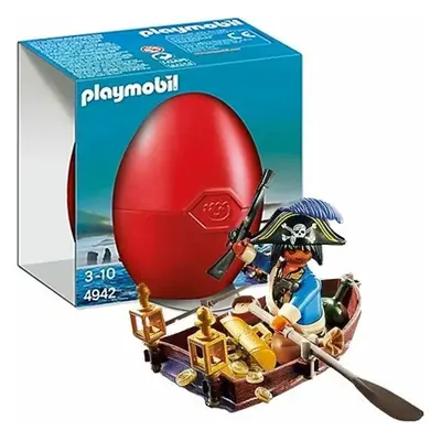 Playmobil 4942 pirát na veslařském člunu