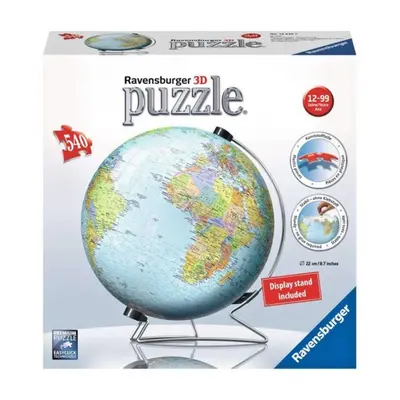 Ravensburger 12436 puzzleball globus 540 dílků aj