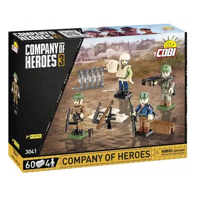 Cobi 3041 3 figurky s doplňky - company of heroes