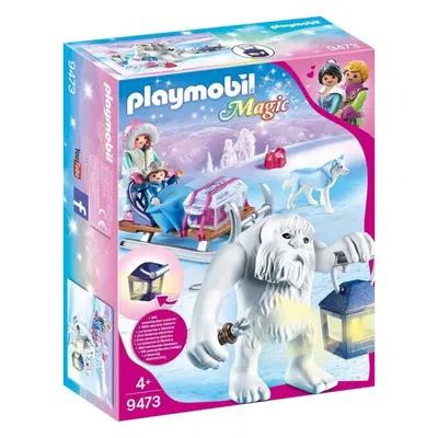 Playmobil 9473 sněžný muž a sáně