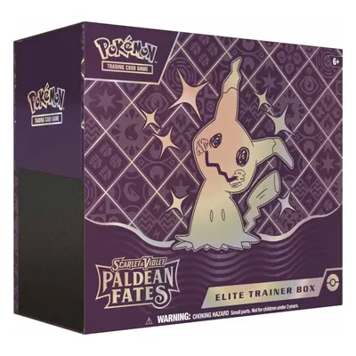 Pokémon tcg: scarlet & violet - paldean fates elite trainer box